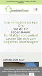 Mobile Screenshot of immobilien-t-raum.de